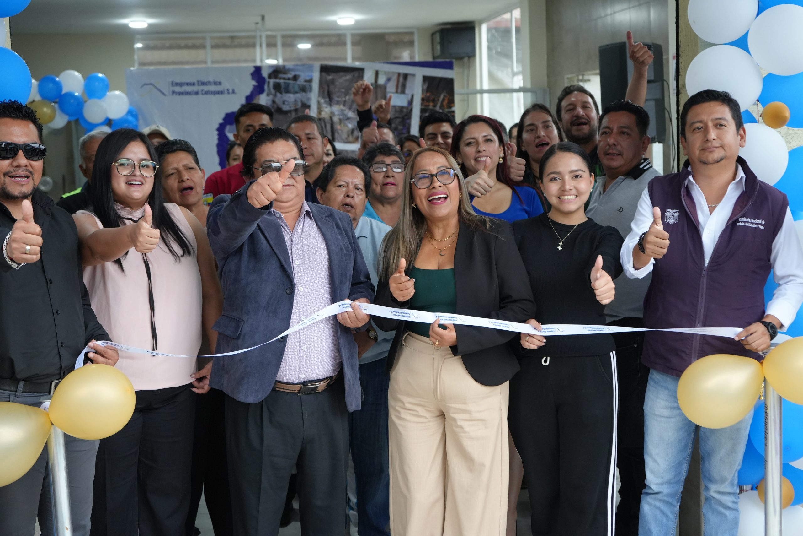 ELEPCO INAUGURÓ NUEVA AGENCIA EN PANGUA PARA BRINDAR UN MEJOR SERVICIO A LA CIUDADANÍA.