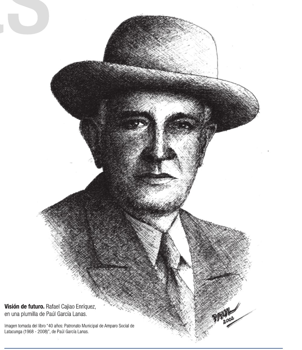 Retrato histórico de Rafael Cajiao Enríquez